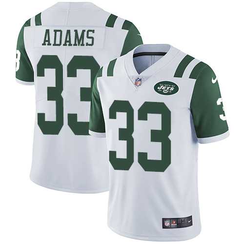 Nike New York Jets #33 Jamal Adams White NFL Vapor Untouchable Limited Jersey,We sell and wholesale Nike New York Jets #33 Jamal Adams White NFL Vapor Untouchable Limited Jersey on line form chian!